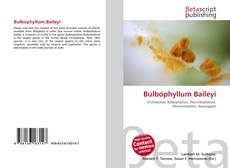 Bookcover of Bulbophyllum Baileyi