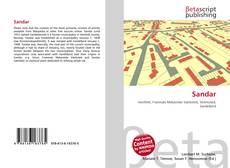 Portada del libro de Sandar