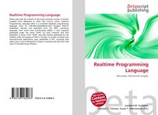 Bookcover of Realtime Programming Language