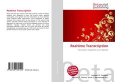 Couverture de Realtime Transcription