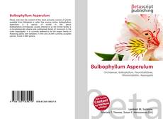 Bulbophyllum Asperulum kitap kapağı