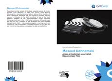 Bookcover of Masoud Dehnamaki