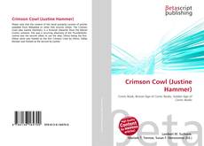 Buchcover von Crimson Cowl (Justine Hammer)