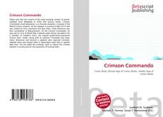 Buchcover von Crimson Commando