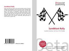 Buchcover von Sandblast Rally
