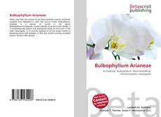 Couverture de Bulbophyllum Arianeae