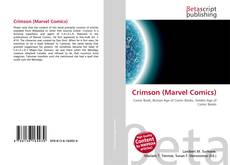 Couverture de Crimson (Marvel Comics)