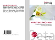 Couverture de Bulbophyllum Argyropus