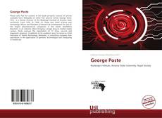 Buchcover von George Poste