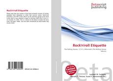 Rock'n'roll Etiquette kitap kapağı