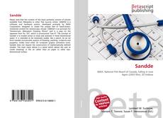 Portada del libro de Sandde