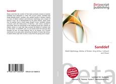 Portada del libro de Sanddef