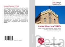 United Church of YHWH kitap kapağı