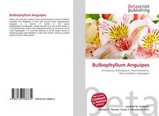 Обложка Bulbophyllum Anguipes