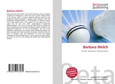 Barbara Welch的封面