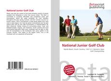 National Junior Golf Club kitap kapağı