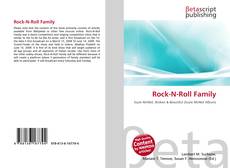 Portada del libro de Rock-N-Roll Family