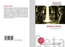 Portada del libro de Barbara Zdunk