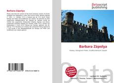 Couverture de Barbara Zápolya