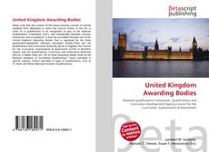 Bookcover of United Kingdom Awarding Bodies