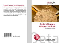 National Investor Relations Institute的封面