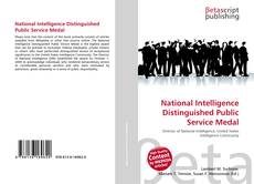 Обложка National Intelligence Distinguished Public Service Medal