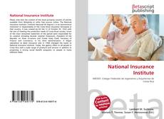 Couverture de National Insurance Institute