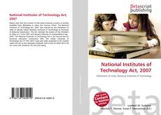 National Institutes of Technology Act, 2007的封面