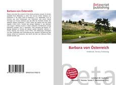 Buchcover von Barbara von Österreich