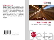 Portada del libro de Oregon Route 255