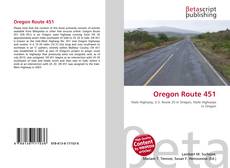 Copertina di Oregon Route 451