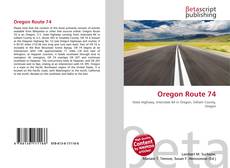 Bookcover of Oregon Route 74