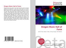 Copertina di Oregon Music Hall of Fame