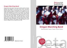 Copertina di Oregon Marching Band