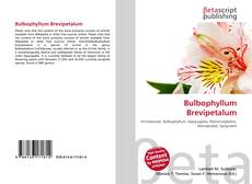 Copertina di Bulbophyllum Brevipetalum