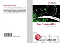 Copertina di Rear Projection Effect