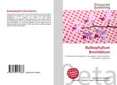 Copertina di Bulbophyllum Brevilabium