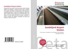 Bookcover of Sandefjord Airport Station