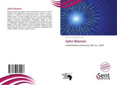 John Klensin kitap kapağı