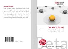 Copertina di Sander (Crater)