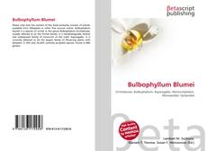 Couverture de Bulbophyllum Blumei
