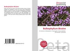 Copertina di Bulbophyllum Bivalve