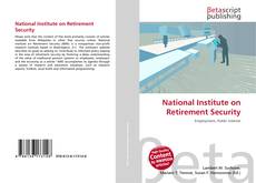 Copertina di National Institute on Retirement Security