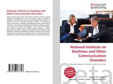 Copertina di National Institute on Deafness and Other Communication Disorders