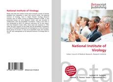 Copertina di National Institute of Virology