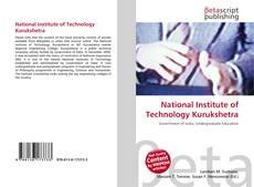 National Institute of Technology Kurukshetra kitap kapağı