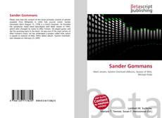 Copertina di Sander Gommans