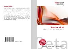 Sander Hicks的封面