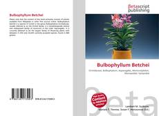 Bulbophyllum Betchei的封面