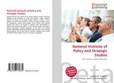 Portada del libro de National Institute of Policy and Strategic Studies